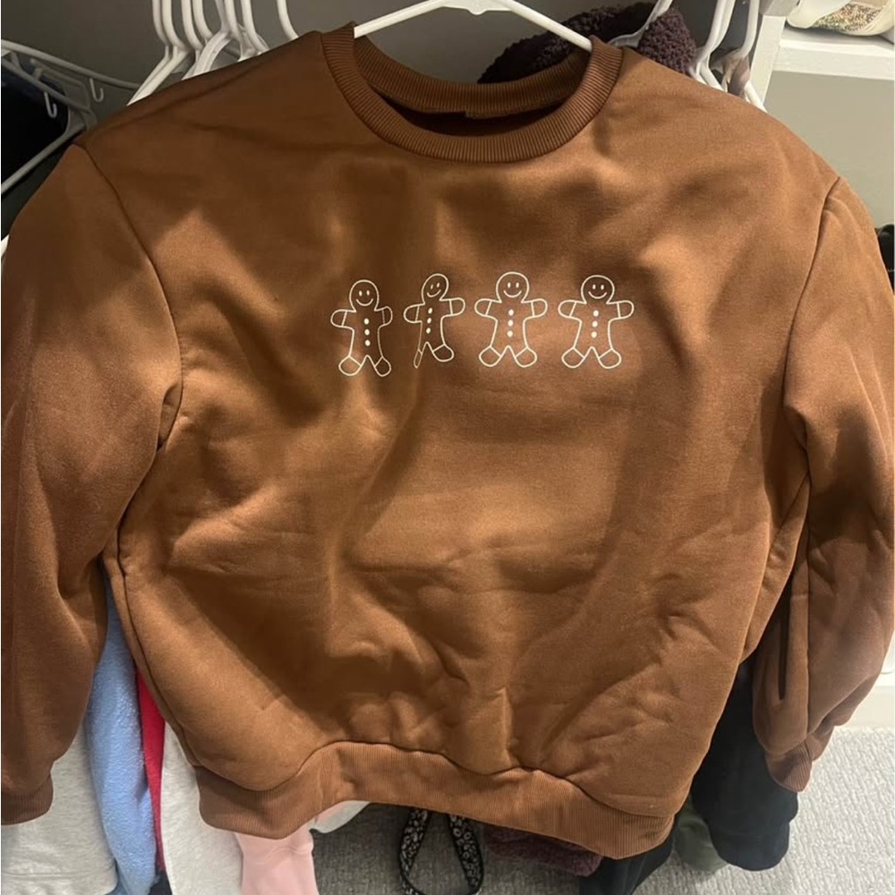 Brown Gingerbread Sweatshirt